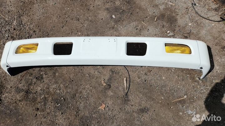Бампер передний в сборе с туманками HD120, 865106C300 Hyundai Б/у