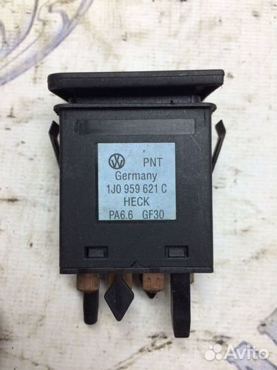 Кнопка обогрева заднего стекла golf 4