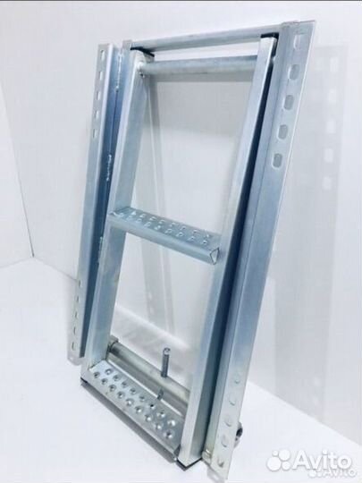 Лестница выдвижная на Газель/фургон