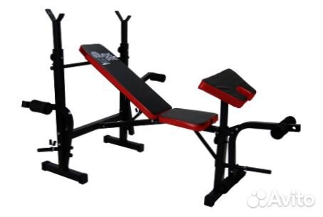 Скамья для штанг для жима с тягой Atlas Sport 1070