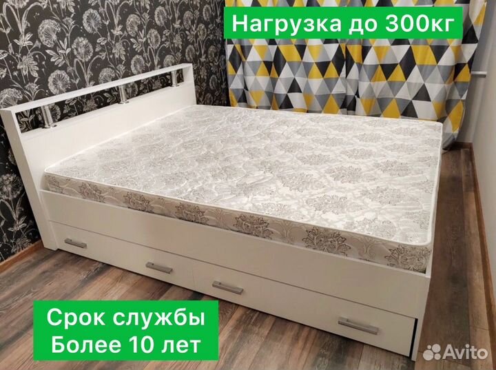 Кровать 140х200 160х200 180х200