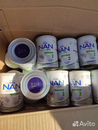 Смесь детская NAN 2 кисломолочный