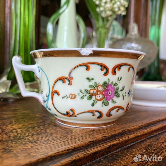 Чайная пара Попов 19 век