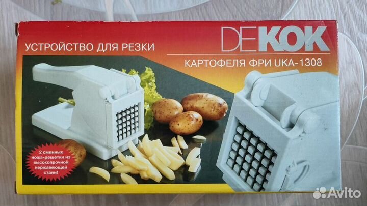 Резка картофеля