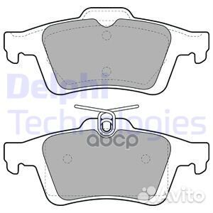 Колодки тормозные дисковые зад LP1958 Delphi