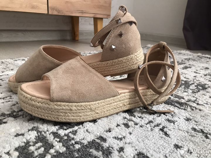 Эспадрильи на танкетке размер 40