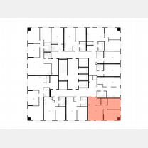 2-к. квартира, 50,6 м², 12/24 эт.