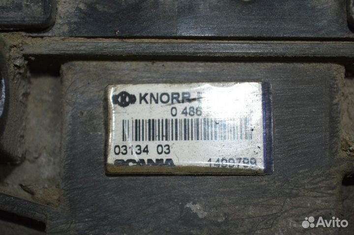 Кран EBS, переднего моста, левый (модулятор) scani