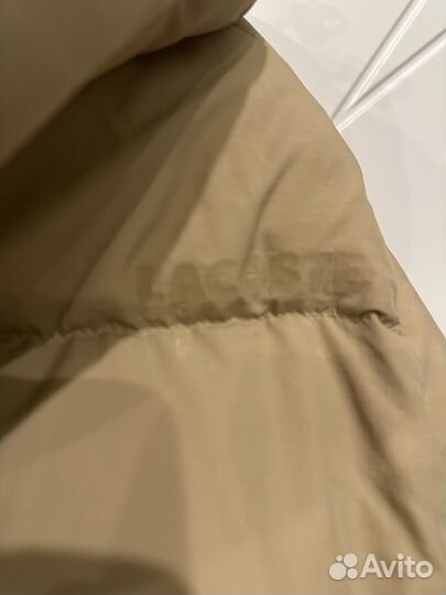 Пуховик Lacoste женский