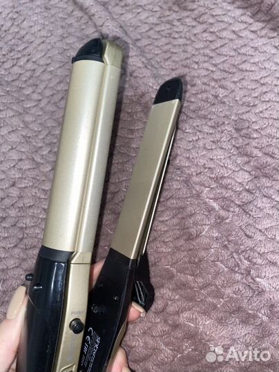 Плойка 3 в 1 тройная для волос