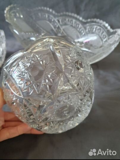 Салатницы хрустальные СССР