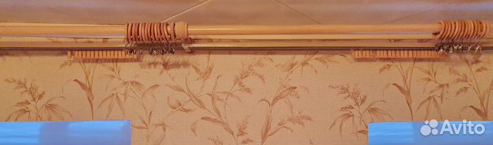 Карниз трёхрядный настенный 4 м