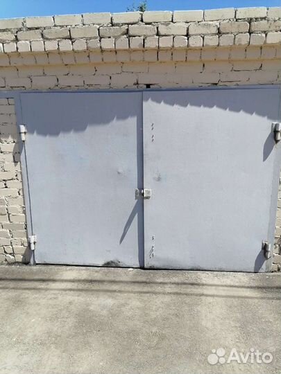 Ворота гаражные металлические бу