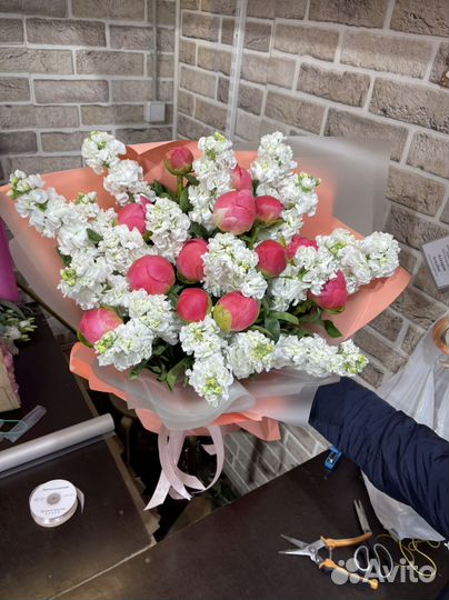 Пионы ландыш