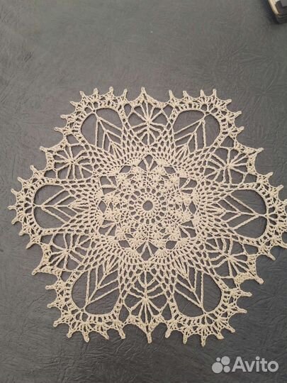 Вязаные салфетки