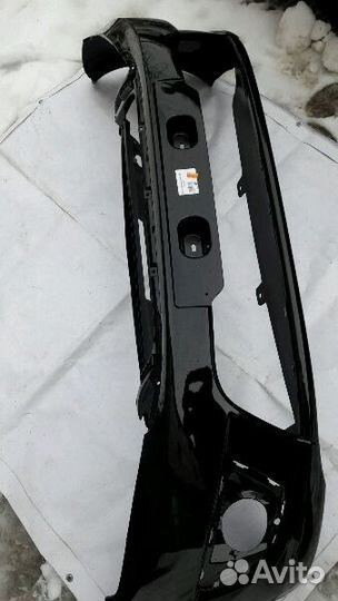 Бампер передний Гранта рестайлинг цвет Космос