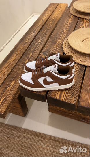 Кроссовки nike dunk low cacao