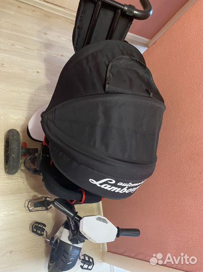 Велосипед трехколесный lamborghini почти новый