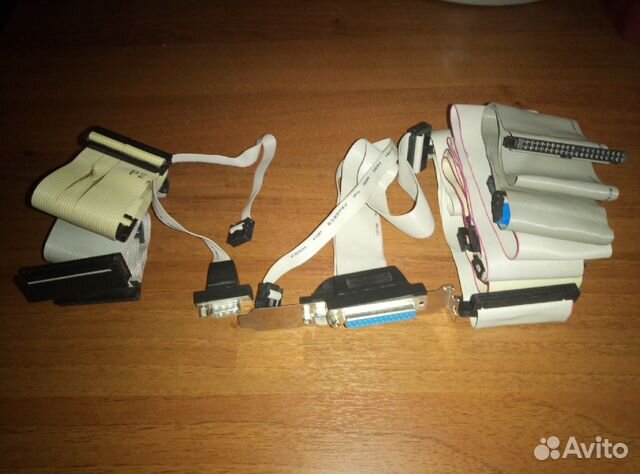 Шлейфы fdd, ide, com, lpt, molex to 2 molex