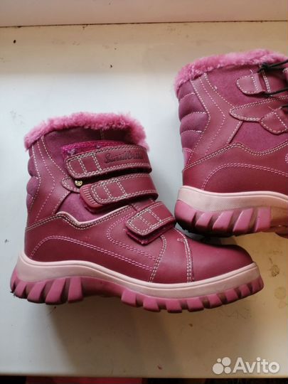 Зимние ортопедические ботинки для девочки