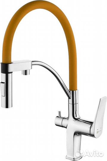 Смеситель Lemark LM3074C-Orange