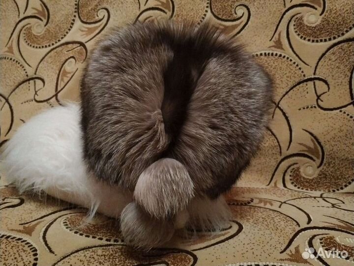 Шапка из чернобурки