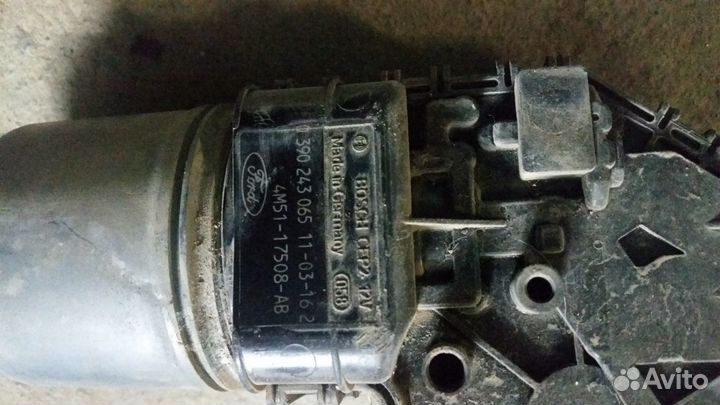 Моторчик дворников пер лоб стекла фокус 2 рс