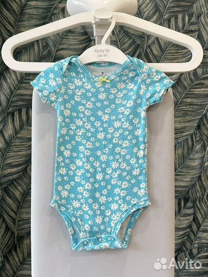 Боди carters для девочки 62 68