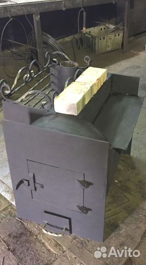 Печь на три помещения