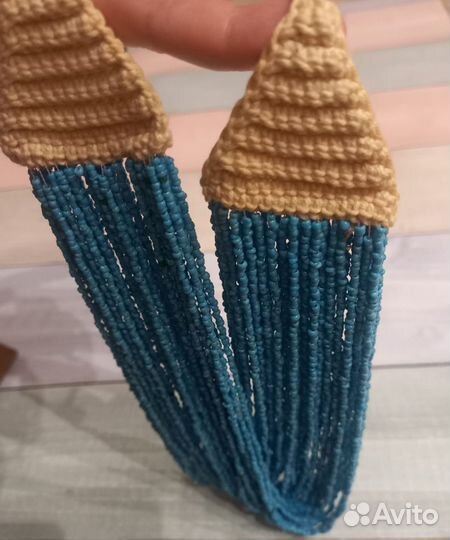 Колье ожерелье из бирюзы