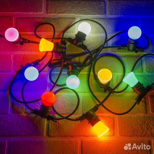 Гирлянда Белт Лайт 100метров UDL-K120 Е27 200шт