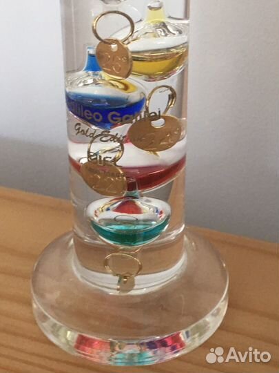 Жидкостный термометр Galileo Galilei Gold Edition