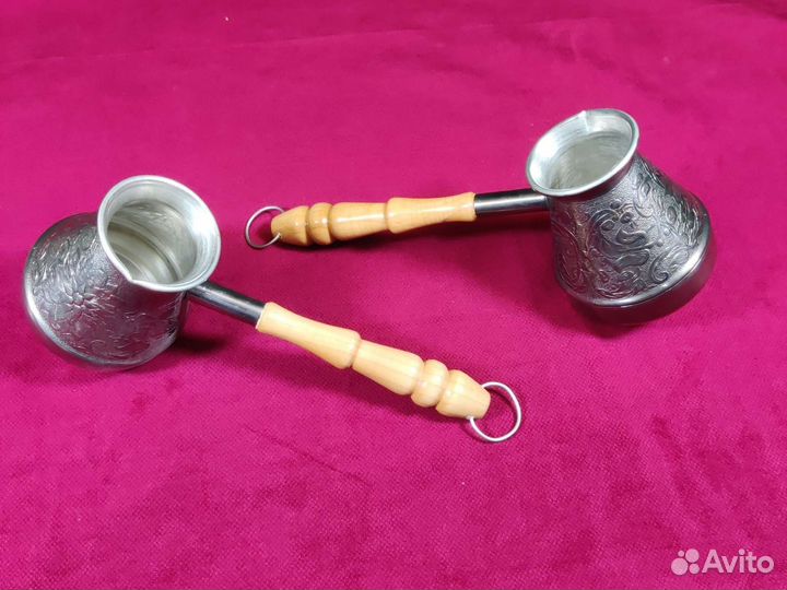 Турка медная 300 мл Виноградная лоза