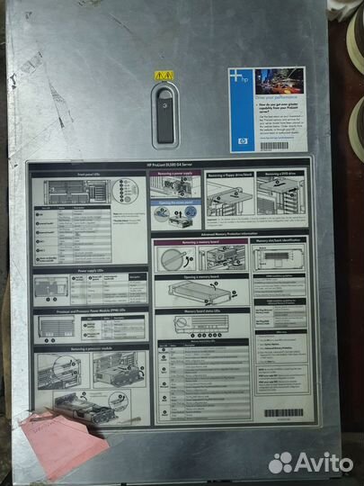 Hp proliant dl580 g4 сервер