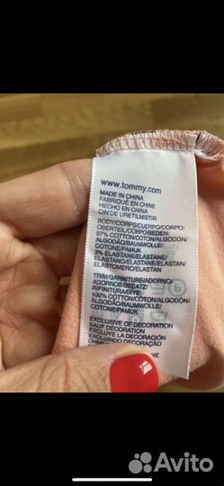 Tommy hilfiger майка оригинал