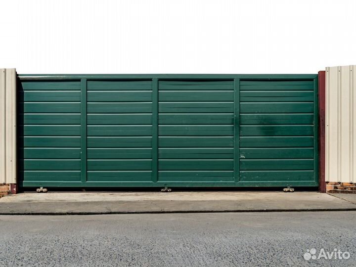 Откатные ворота дорхан монтаж 1-3 дн