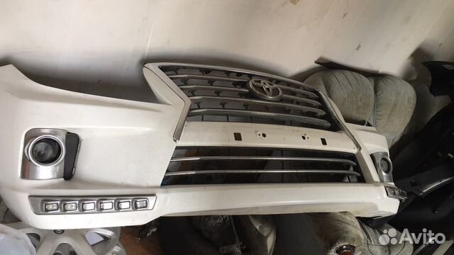 Бампер от тайоты крузак