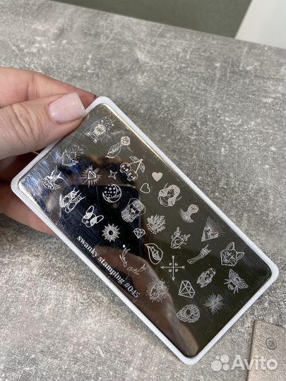 Пластины для стемпинга свэнки