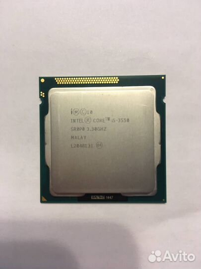 Игровой процессор Intel Core i5 3550 3.30 MHz
