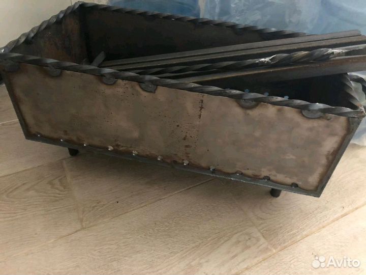 Многоразовый Прочный мангал из стали