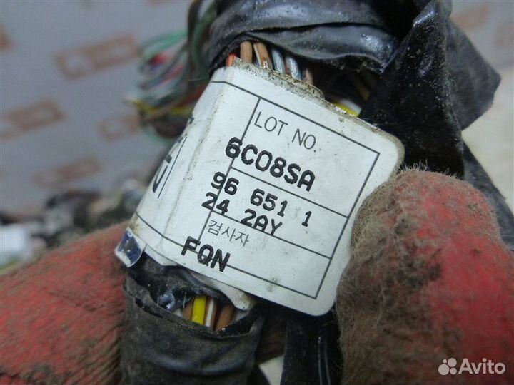 Проводка салона Chevrolet Aveo T250 B12D1 2008