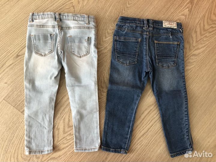 Джинсы для мальчика и девочки zara б/у