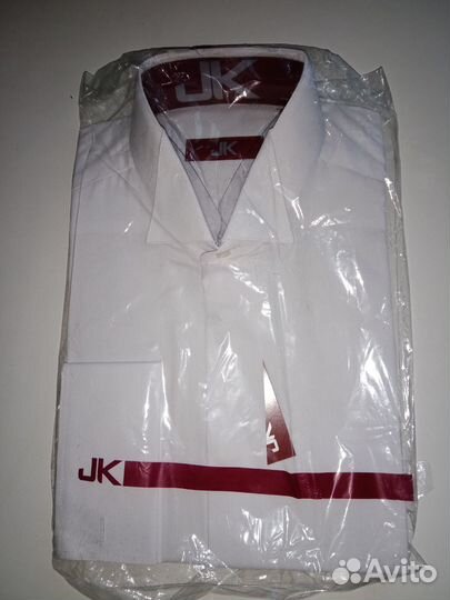 Рубашка под бабочку и запонки новая мужская