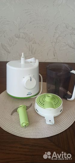 Пароварка блендер avent