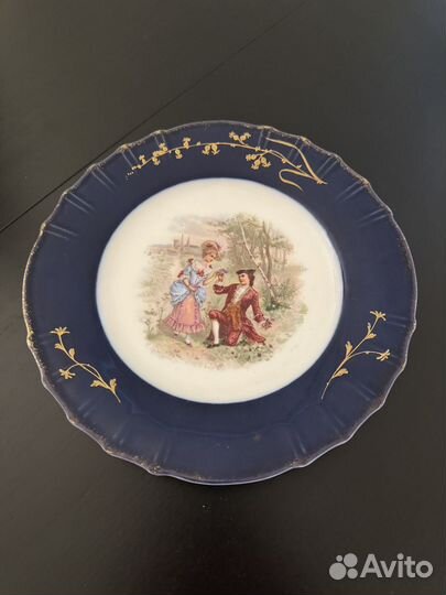 Декоративные фарфоровые тарелки Limoges Haviland