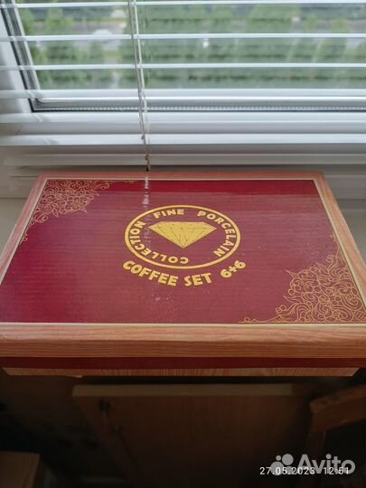 Кофейный сервиз новый