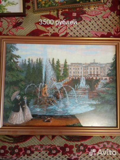 Картина, вышивка крестом