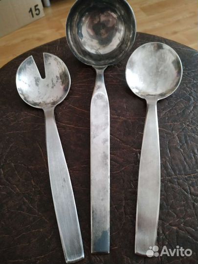 Вилки, ложки мельхиор СССР