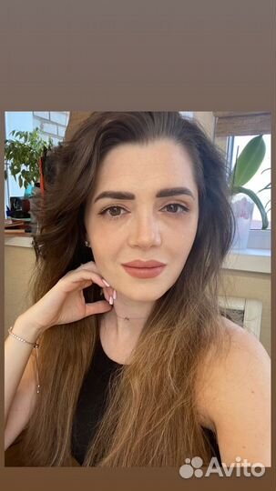 Коррекция и окрашивание бровей хной