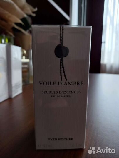 Парфюмерная вода Voile d'Ambre Yves Rocher